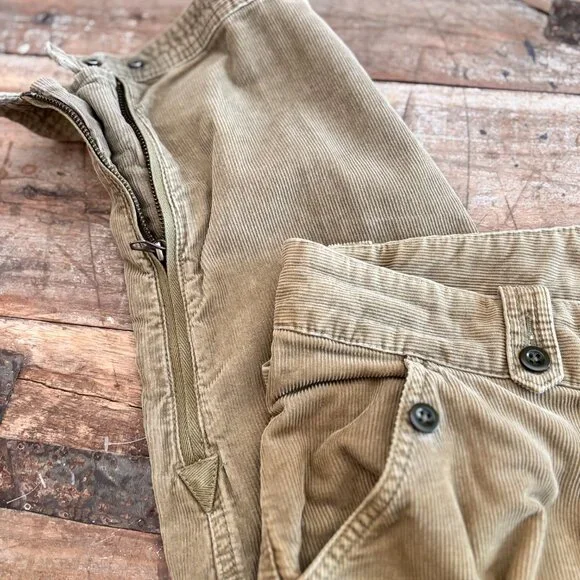 Mint Condition Polo Ralph Lauren Corduroy Utility Military Field Pants 35 / 30